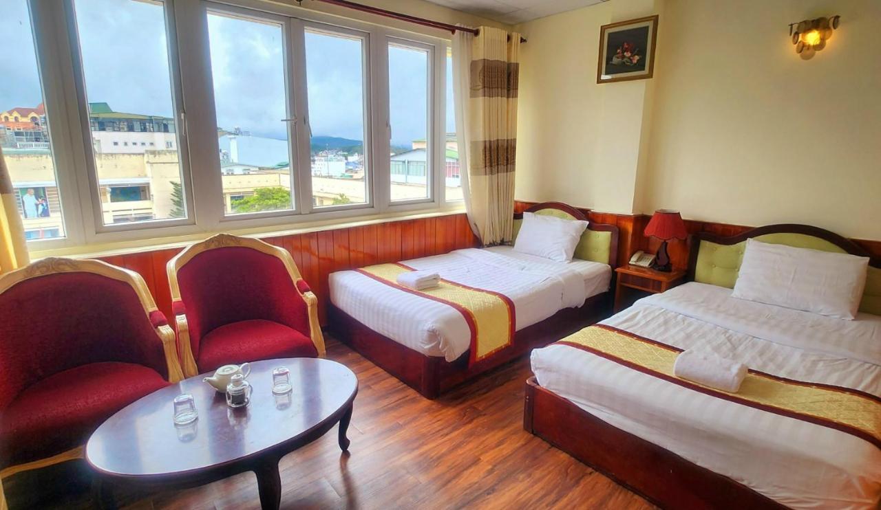 Anh Dao Hotel Dalat Exterior foto